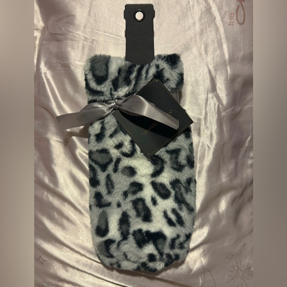 Luxe Faux Fur Wine Bag
